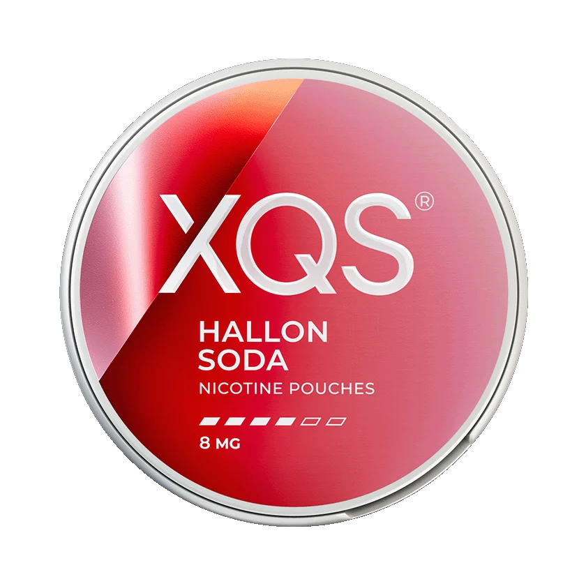 XQS Hallonsoda Strong 8mg